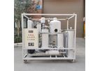 Tongrui - Model ZJD-R Series - Waste Hydraulic Oil Cleaning Machine