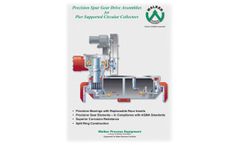 Walker - Clarifier Drive Units - Brochure