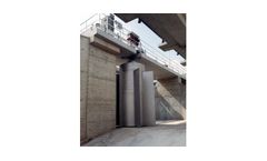 Vertical mixing for process water treatment plants