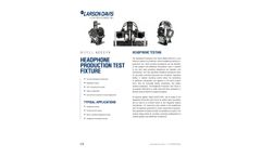 AEC210 Headphone Production Test Fixture - Datasheet