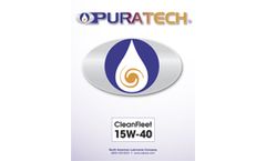 Puramax CleanFleet - Model CJ-4 15W-40 - Premium Heavy-Duty Motor Oil