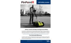 PinPointR - Ground Penetrating Radar Utility Locator - Brochure