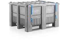 Perfect for dangerous goods: Craemer UN pallet boxes CB1 and CB3 made of PE