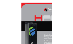 Model HFE - Single Phase Compressors Soft Starters Brochure