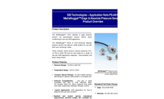 MediaNugget - Model P31 - Absolute & Gage Pressure Sensors Brochure