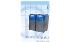 Hamworthy - Model Melbury C - Steel Shell Condensing Pressure Jet Boiler - Brochure