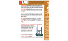 AutoShock - Model II - Automated Shock Test System - Datasheet