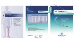BioPath - Model 014 - Drug-Eluting Balloon Dilatation Catheter - Datasheet