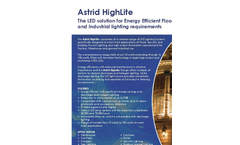 Morgan - Model Astrid HighLite HP - LED Lighting Systems - Brochure