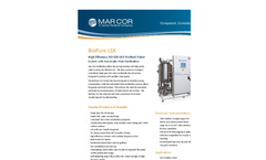 BioPure - LSX - High Efficiency USP High Purity Water System Datasheet