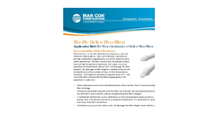 FiberFlo Hollow Fiber Filters - Hot Water Sanitization of Hollow Fiber Filters Brochure