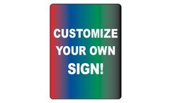 Graphic - Model PFFS1-1209001 - Customized Floor Sign