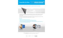 Plasma-Cleanair - Grease Bloc Eco Filters - Datasheet
