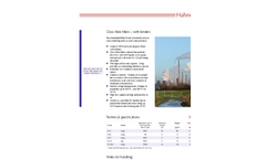 Glass Fibre Filters – with binders Brochure