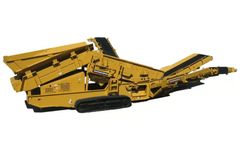 Screen Machine - Model Spyder 516T Series - Mobile Screening Plant