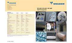 Model RC 660 - Compactly and Fully Automatic Roll Compactor Brochure