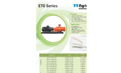T-T-Pumps - Model ETO Range - Horizontal Electric Chopper Pumps Brochure