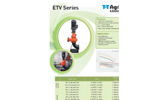 T-T-Pumps - Model ETV Series - Vertical Electric Chopper Pumps Brochure