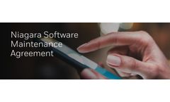 Niagara - Software Maintenance Agreement (SMA) Service