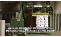 O&P palletising potatoes - Video