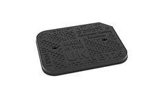 Model B125 KM - Ductile Iron Solid Top Manhole Covers & Frames