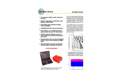 Geometrics ES3000 Exploration Seismograph Datasheet