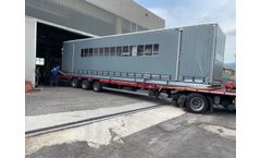 Mobile plant for industrial Slurry