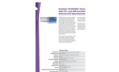 Avantes - Model AvaSpec-Mini - USB-Powered Spectrometer - Brochure