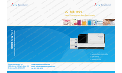 Skyray - Model LC-MS 1000 - Liquid Chromatographs Mass Spectrometer Brochure