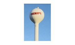 Caldwell - Model PED - Pedesphere Elevated Storage Tank