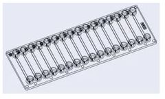 Fluidic - Model 152 - Microfluidic Chip