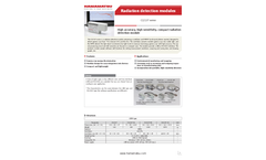C12137-01D - Model C12137-01D - High Accuracy, High Sensitivity Compact Radiation Detection Module  Brochure