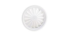 BerlinerLuft - Model DRA 1 - Round Swirl Outlet