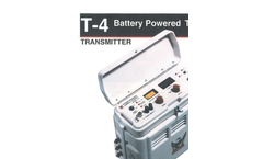 Phoenix - Model T-4 - Battery Powered TDEM Transmitter - Datasheet