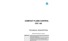 Compact Flame Controller CFC100 Technical Description - Brochure