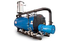 Hurst - Model 4VT - 4-Pass High-Pressure Vertical Tubeless Cyclone Steam Boiler