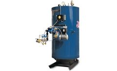 Hurst - Model Series 4VT HW - 4 Pass Vertical Tubeless Cyclone Hot Water Boiler