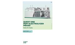 Quest One  - Model PEM - ME450 - Electrolyzer - Brochure