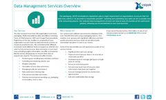 Data Management Overview