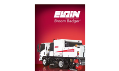 Elgin - Model Crosswind 1 - Regenerative Air Sweeper - Brochure