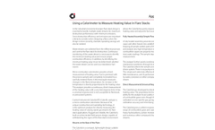 Using a Calorimeter to Measure Heating Value in Flare Stacks