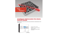 Model ML-124X.P - Fire Alarm Panel Brochure
