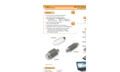 ZED - UV Sensors and Temperature Sensors - Brochure