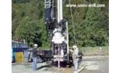 Meet the super fast SDC-450 full-capacity sonic drill! - Video
