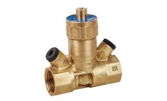 Cimberio - Model Cim 778 - Thermostatic Balancing Valve with Anti-Legionella Disinfection Device for Sanitary Circuits