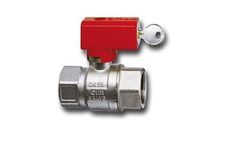 Cimberio - Model Cim 12SI - T12 Series Ball Valve with Key Lock Handle