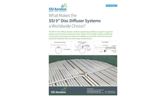 SSI - Model 9 Inch - Fine Bubble Disc Diffusers - Datasheet