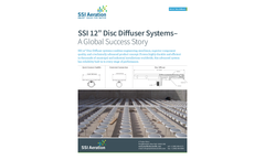 SSI - Model 12 Inch - Fine Bubble Disc Diffusers - Datasheet