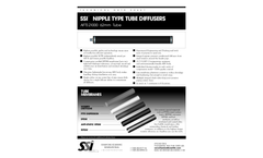 SSI - Model AFTS21000 62mm - Nipple Type Tube Diffusers - Datasheet