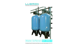Model ISF DWZ Series - Industrial Super Flow Duplex Water Softeners Datasheet